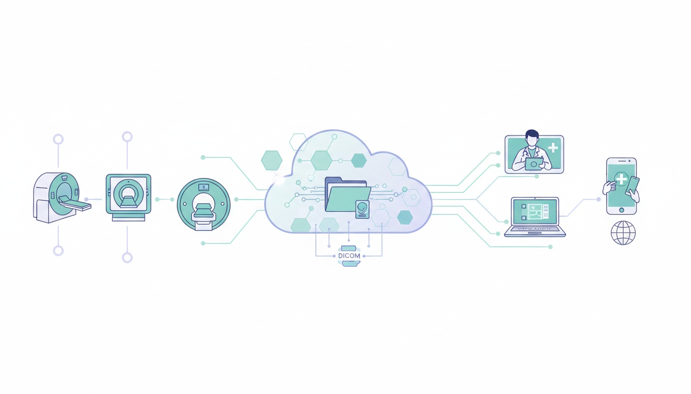 How Cloud-Based PACS is Revolutionizing Telemedicine and Remote Diagnostics - Created by PostDICOM